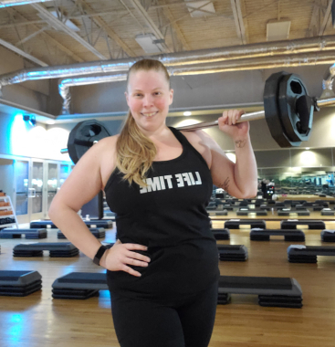 Jennifer In Gym